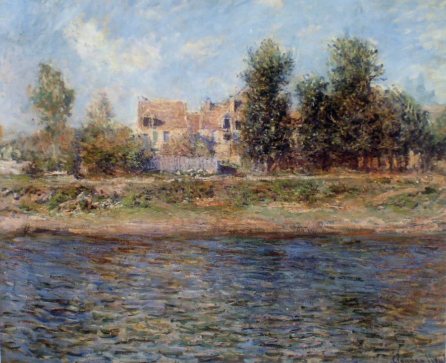 La Berge de la Seine Lavacourtissa W615 - Claude Monet