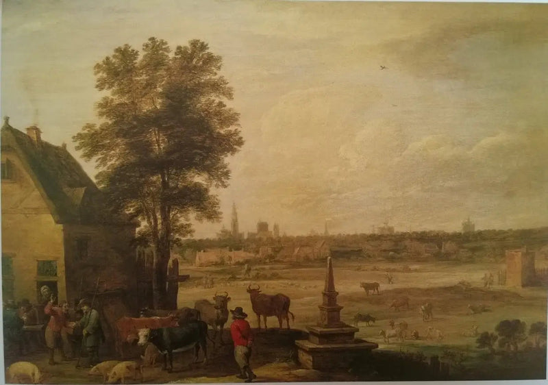 Berger dans une auberge - David Teniers nuorempi