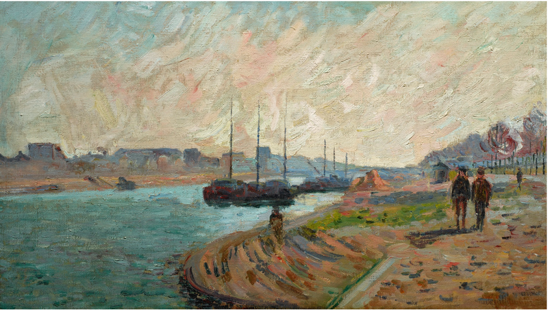 Seine-joen rannat Pariisissa - Armand Guillaumin