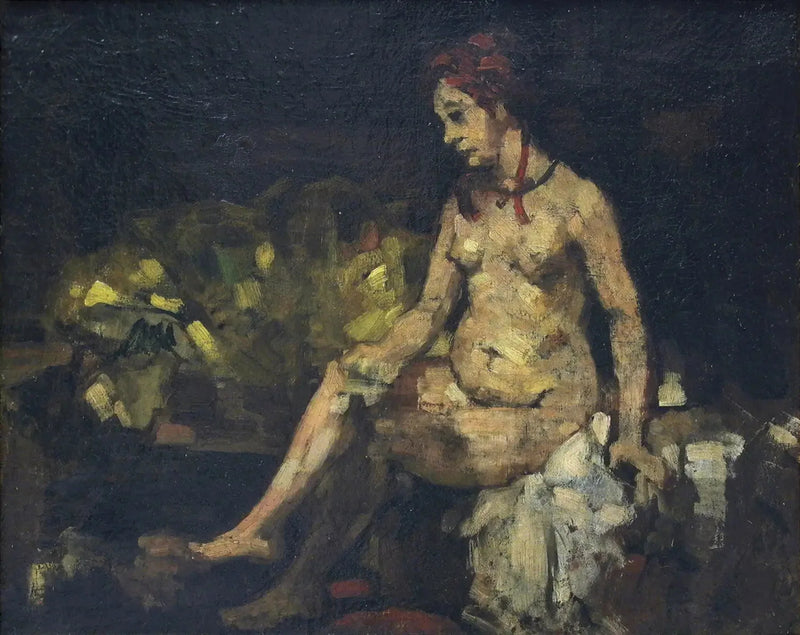 Bethsabée, Rembrandtin mukaan - Paul Cézanne