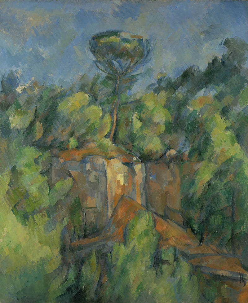 Bibémus-louhos - Paul Cézanne