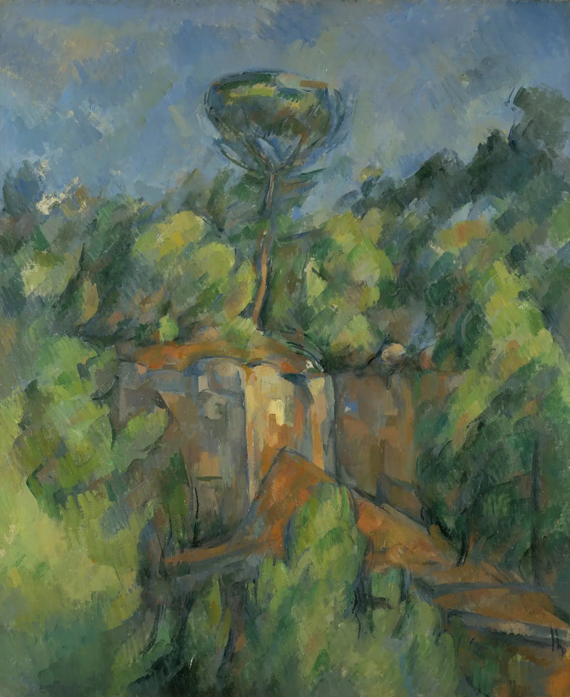 Bibémus-louhos - Paul Cézanne