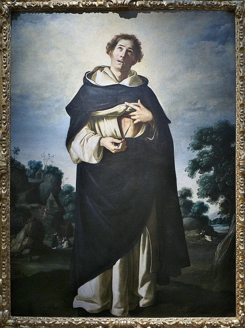 Pyhittäjä Henri Suso - Francisco de Zurbarán