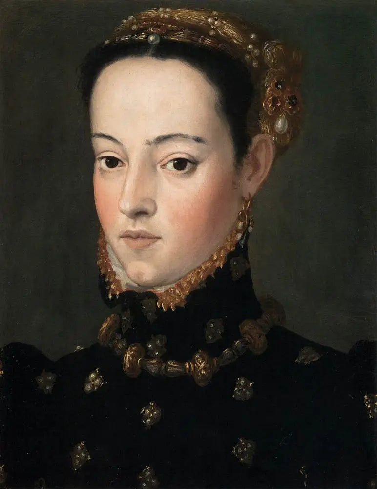 Erzherzoginnan muotokuva (Erzherzoginna Helena vai Barbara?) - Giuseppe Arcimboldo