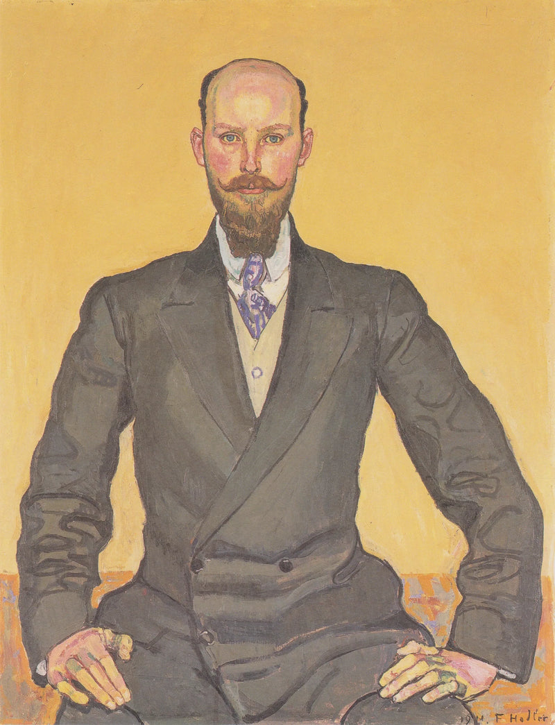 Willy Russin muotokuva - Ferdinand Hodler