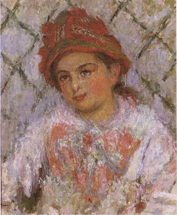 Blanche Hoschedé lapsena - Claude Monet