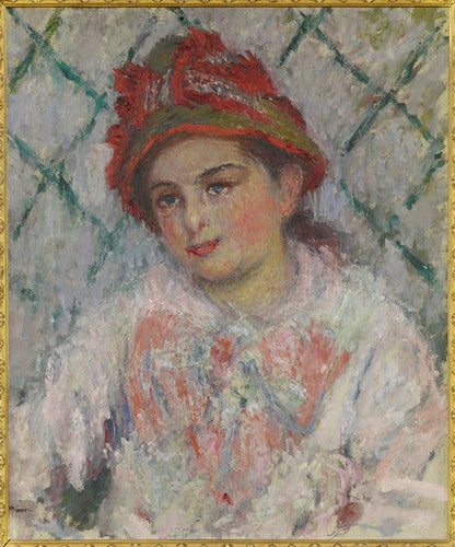 Blanche Hoschedé lapsi W619 - Claude Monet