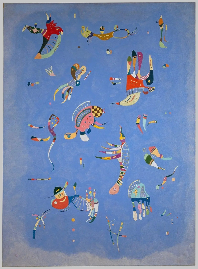Taivaan sininen - Vassily Kandinsky
