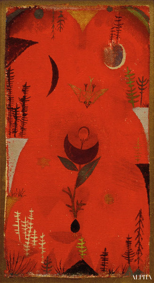 Blumenmythos - paul klee - Reproductions de tableaux et peintures haut de gamme