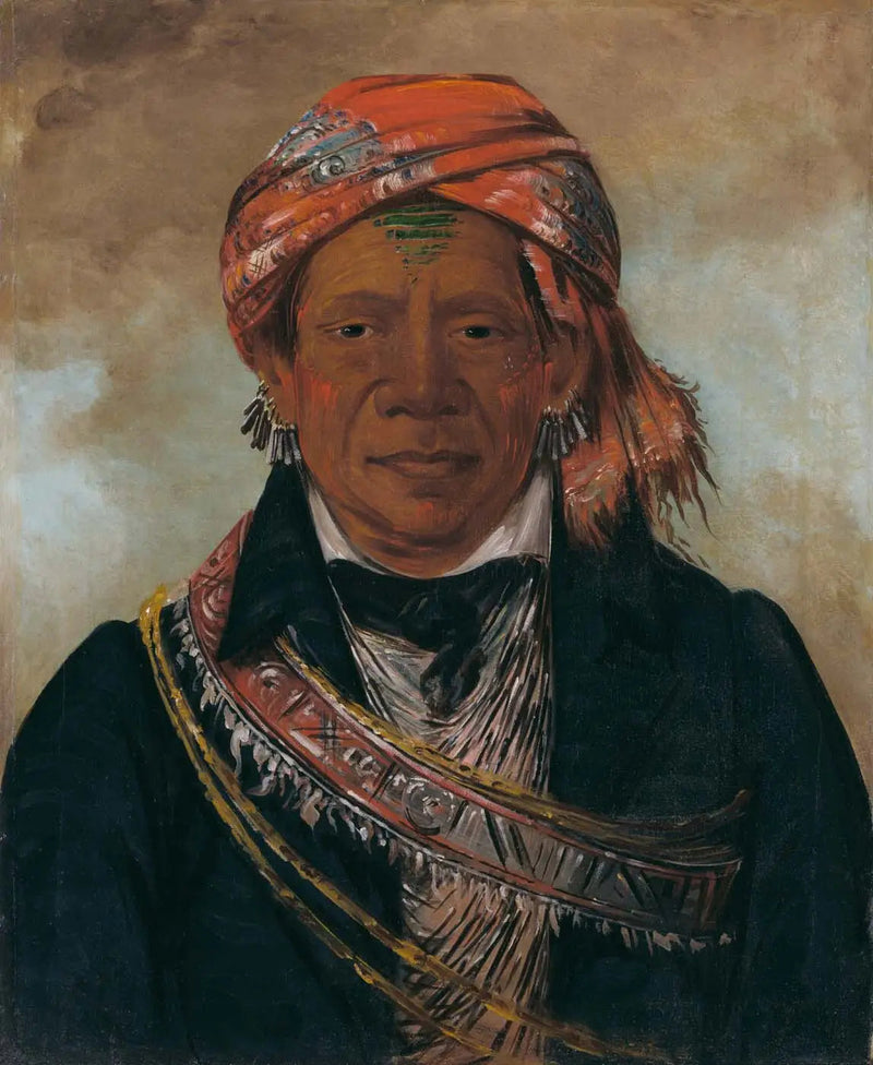Bód-a-sin, heimojohtaja - George Catlin