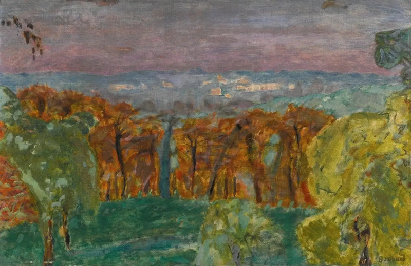 Syksyn Puut - Pierre Bonnard