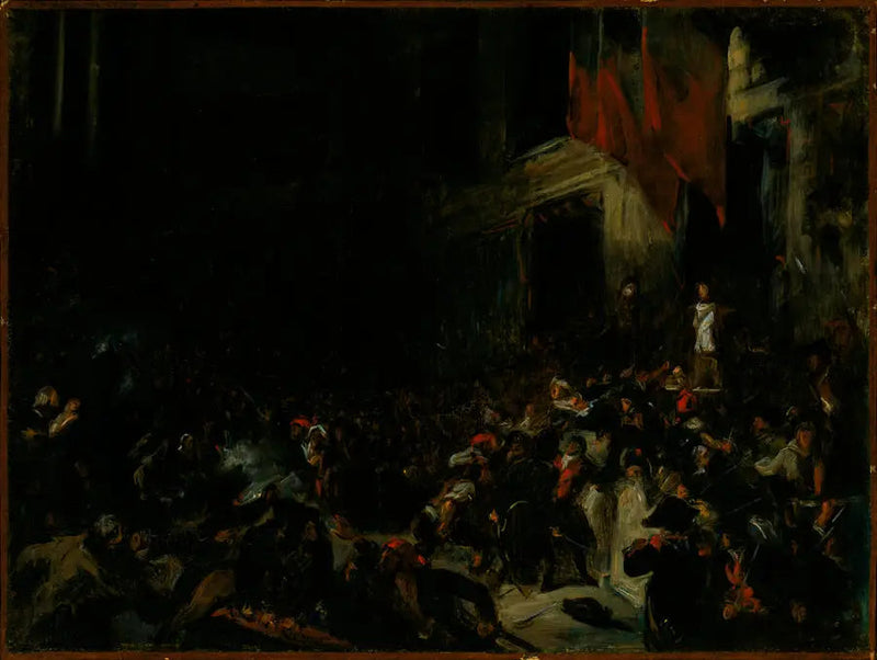 Boissy d'Anglas Konventissa - Eugène Delacroix