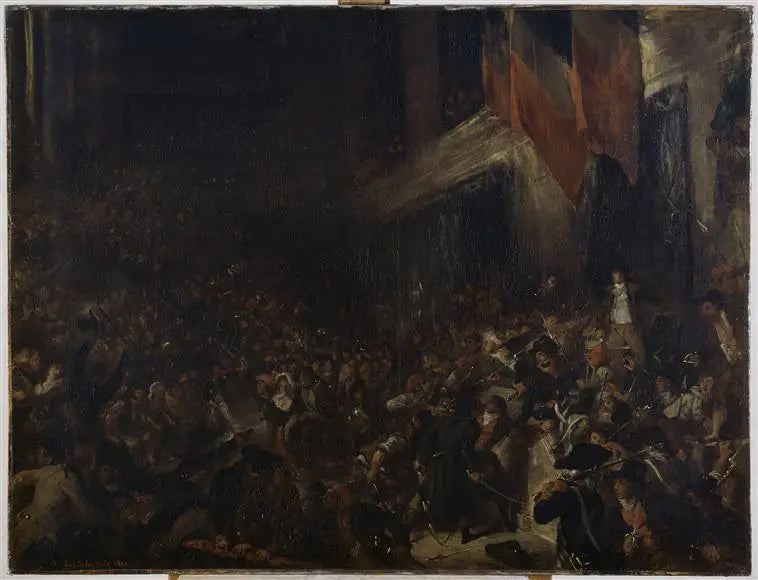 Boissy d'Anglas Konventissa - Eugène Delacroix