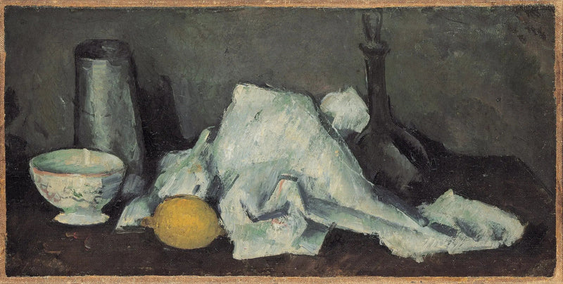 Maitopurkki ja sitruuna, II - Paul Cézanne