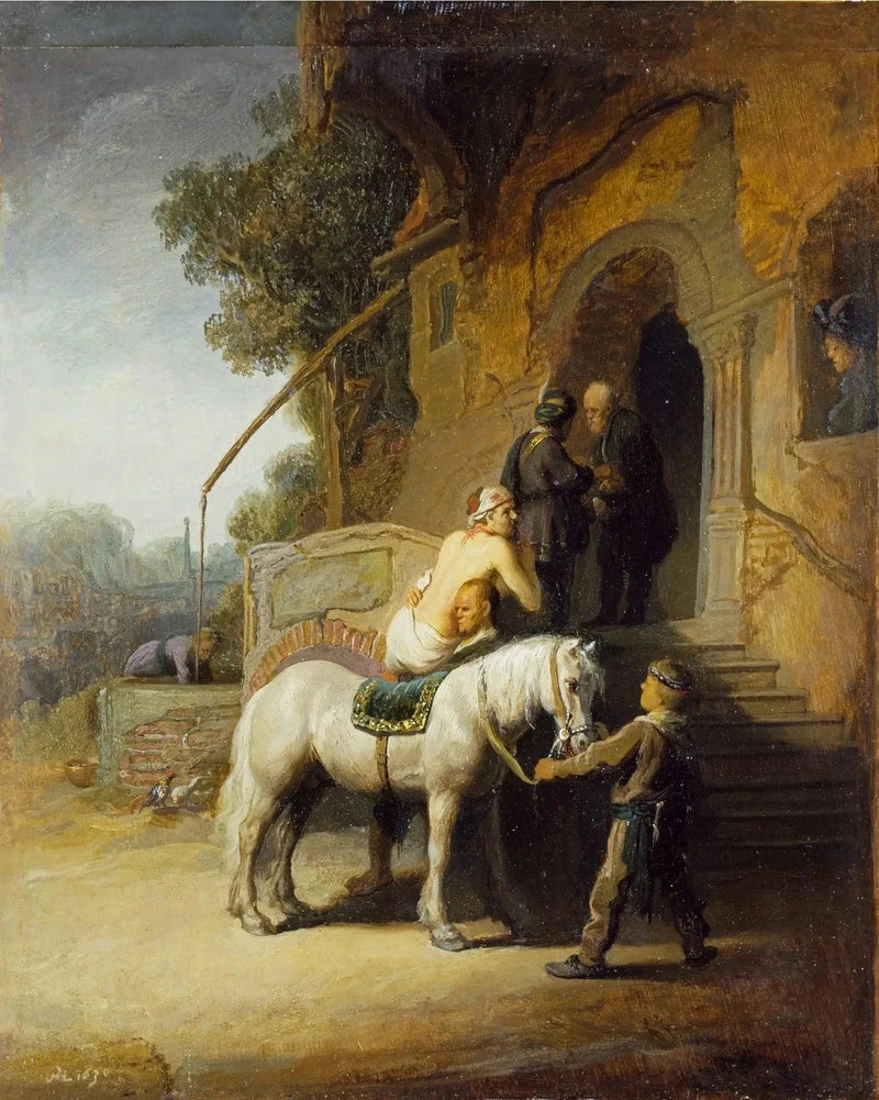 Hyvä samarialainen - Rembrandt