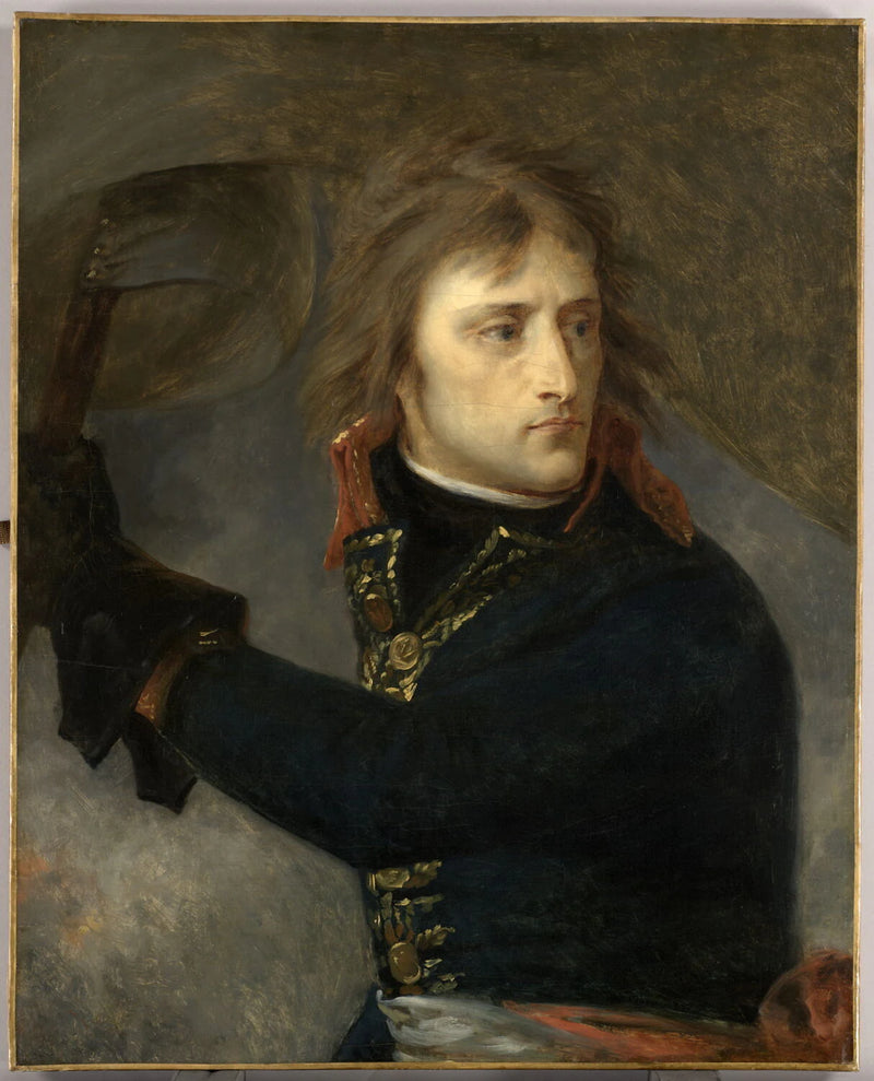 Bonaparte au pont d'Arcole, le 17 novembre 1796, esquisse - Antoine-Jean Baron Gros