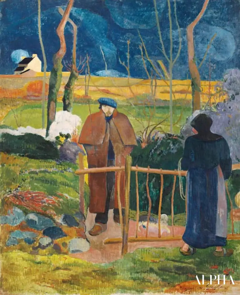 Bonjour Monsieur Gauguin - Paul Gauguin - Reproductions de tableaux et peintures haut de gamme