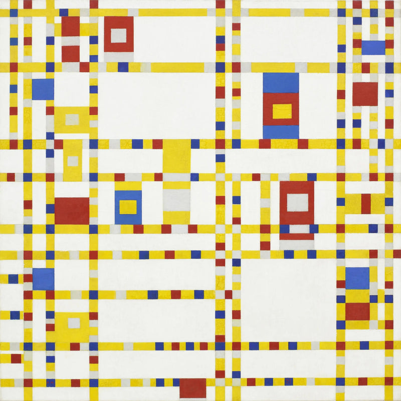 Broadwayn Boogie-Woogie - Piet Mondrian
