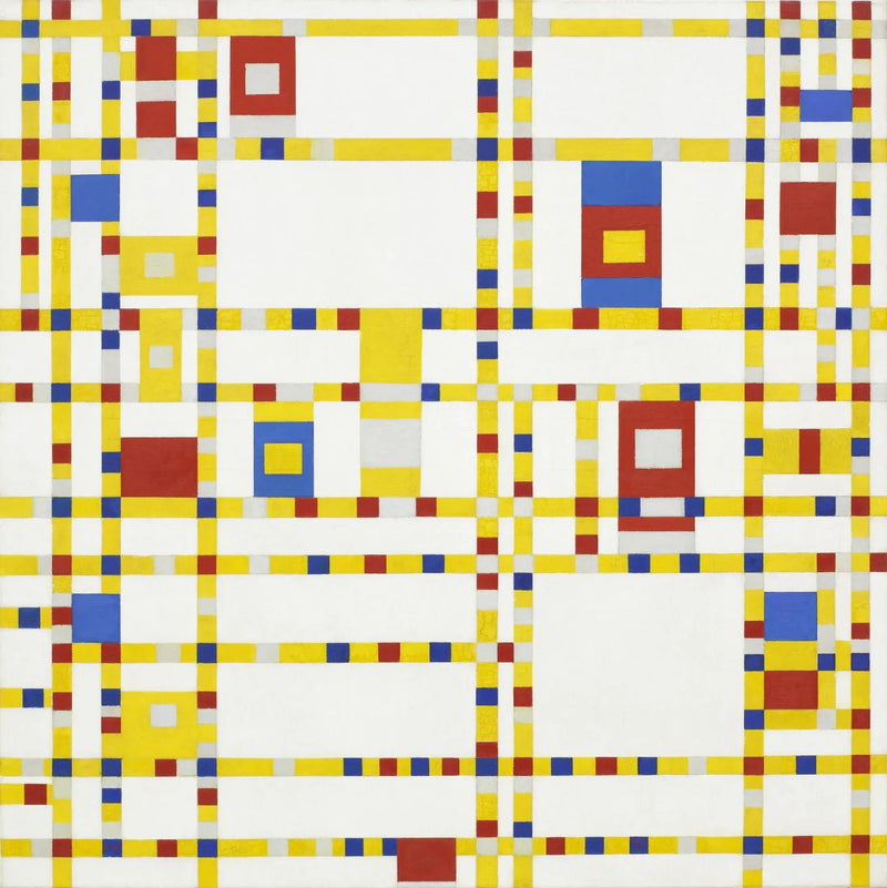 Broadwayn Boogie-Woogie - Piet Mondrian