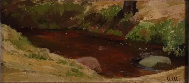 joen rannalla - Ivan Chichkine