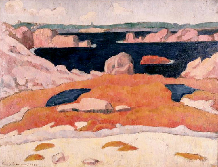 Merinäköala Bretagnen Saint-Briacissa - Émile Bernard