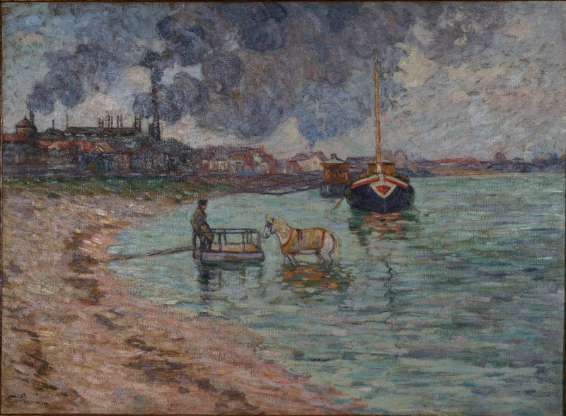 Seine-joen rannalla Charentonissa - Armand Guillaumin