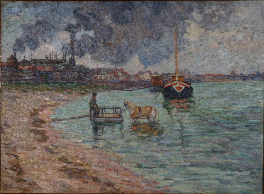Seine-joen rannalla Charentonissa - Armand Guillaumin