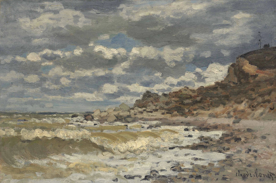 Merenranta paikassa Sainte-Adresse W113 - Claude Monet