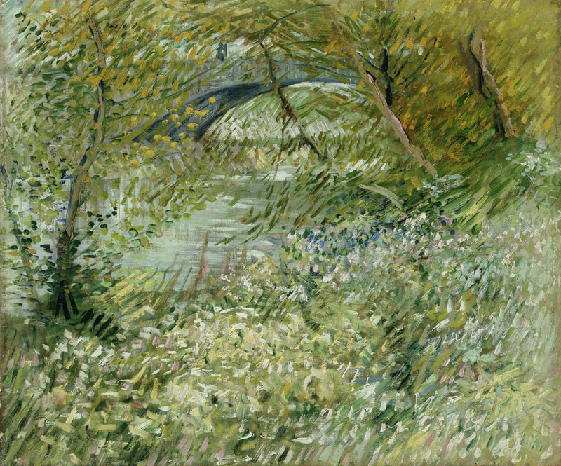 Joenranta keväällä - Vincent van Gogh