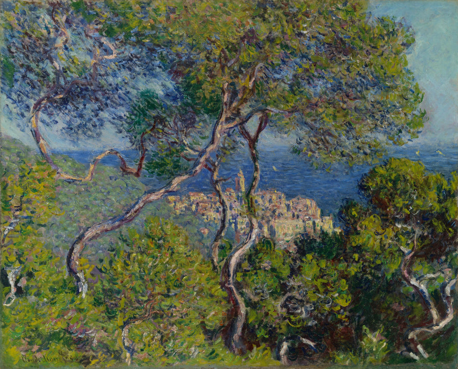 Näkymä Bordigheraan - Claude Monet
