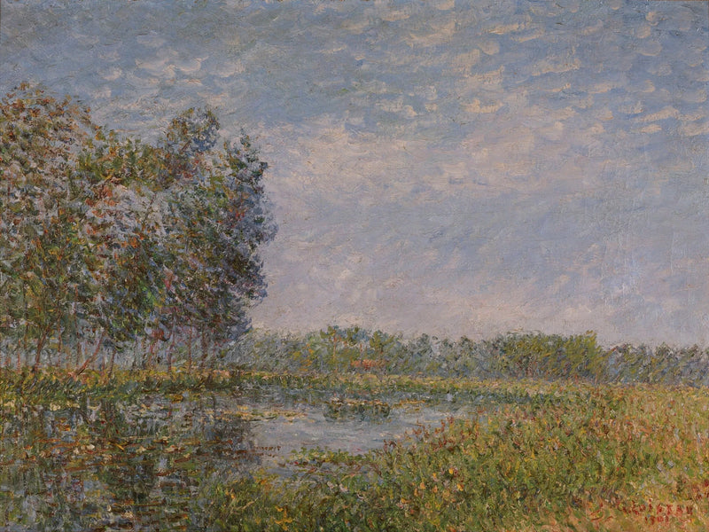 Eure-joen rannat, Normandia - Gustave Loiseau