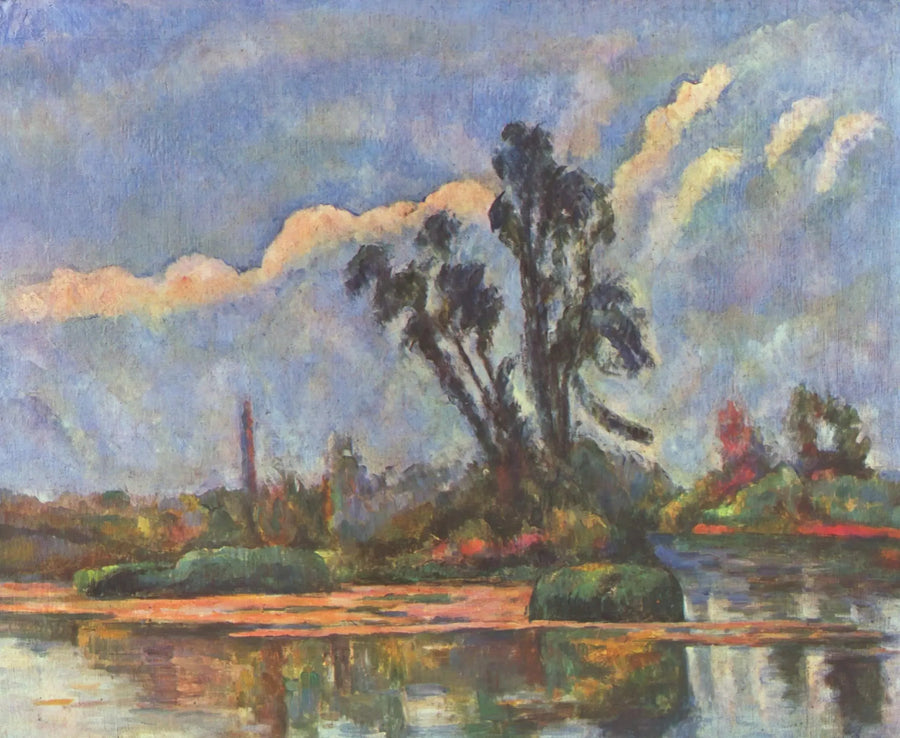 Oisen rannat - Paul Cézanne