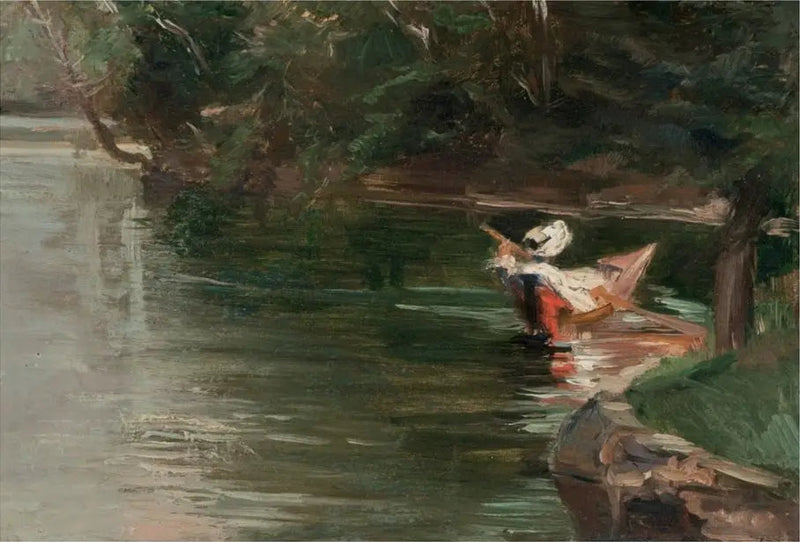 Yerresin rannat - Gustave Caillebotte