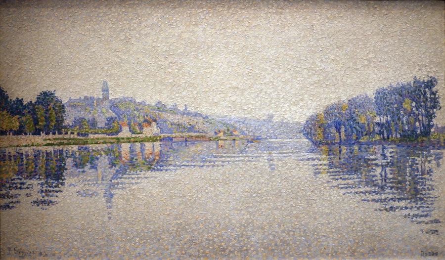 Joen rannat, Seine Herblayssa - Paul Signac