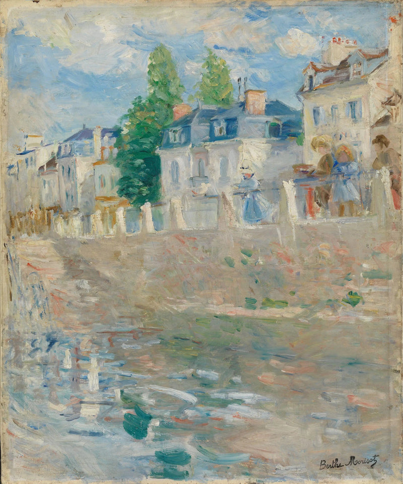 Seine-joen rannat - Berthe Morisot