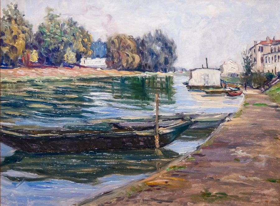 Seine-joen rannat - Gustave Caillebotte