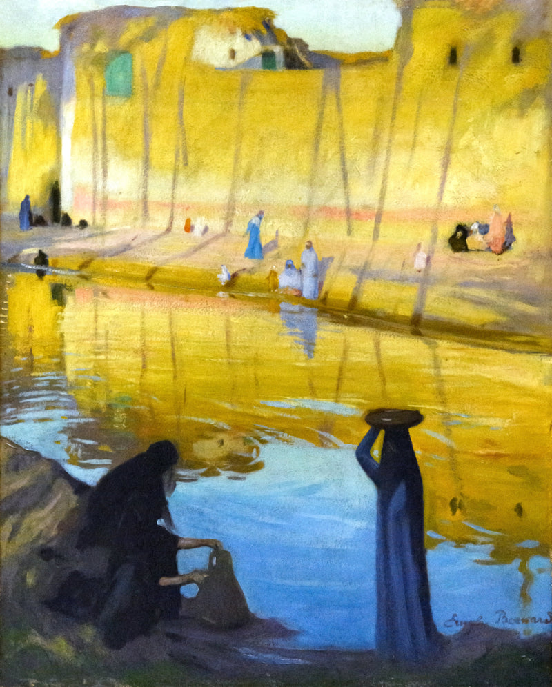 Niilin rannat Margissa, iltavaikutelma - Émile Bernard