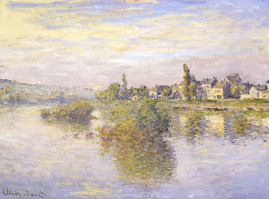 Seinen pankit Lavacourtissa W538 - Claude Monet