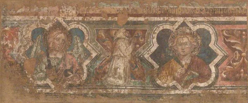 Koristeellinen reunus - Spinello Aretino