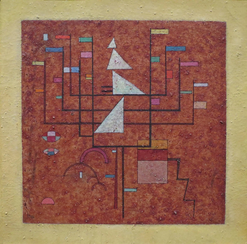 keltainen kehys - Vassily Kandinsky