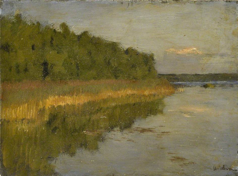 Lehto järven rannalla (syksy) - Isaac Levitan