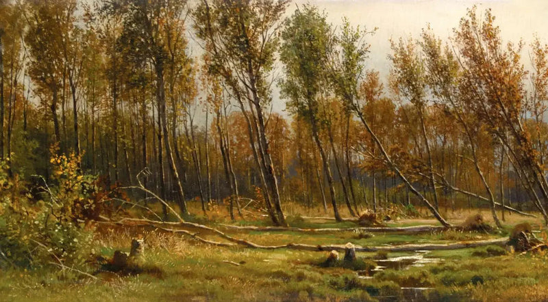 Pihlajat myrskyn jälkeen - Ivan Chichkine