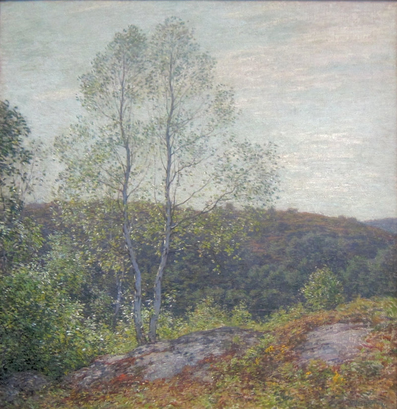 Kaksospuut - Willard Metcalf