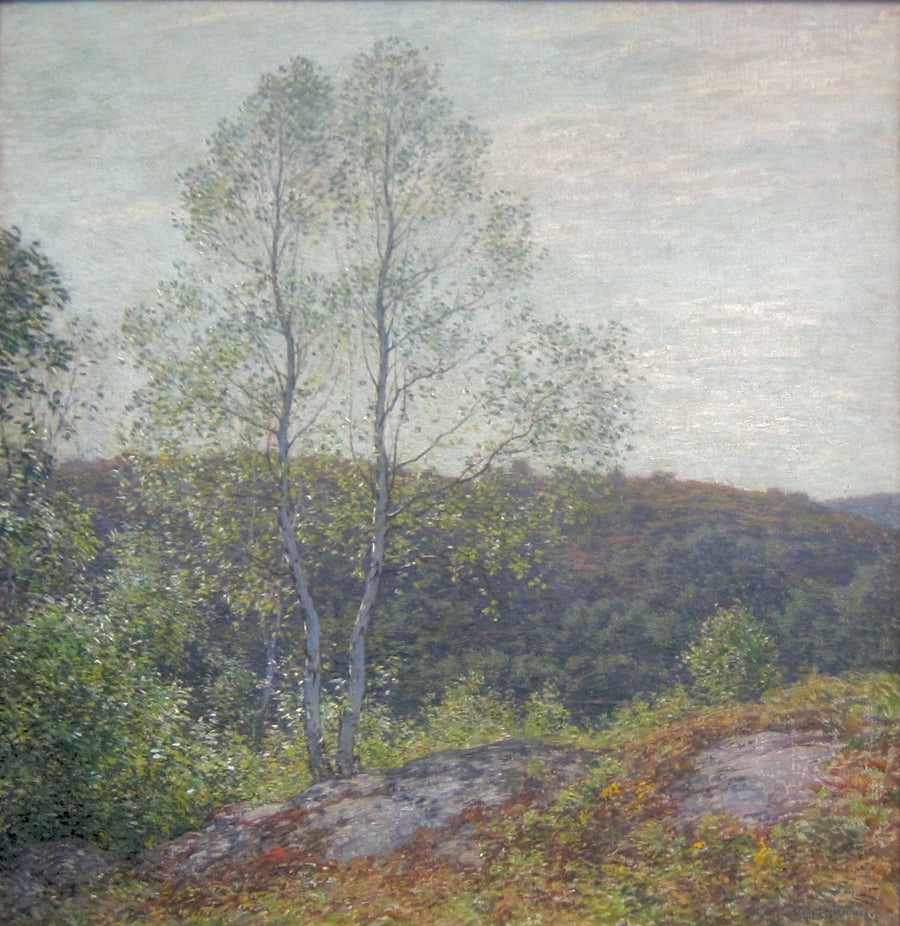 Kaksospuut - Willard Metcalf
