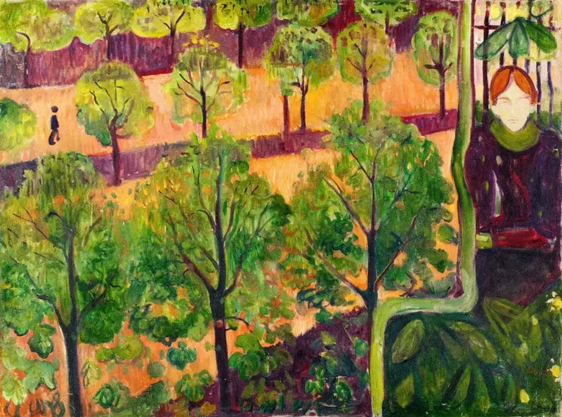 bulevardi Pariisissa - Edvard Munch