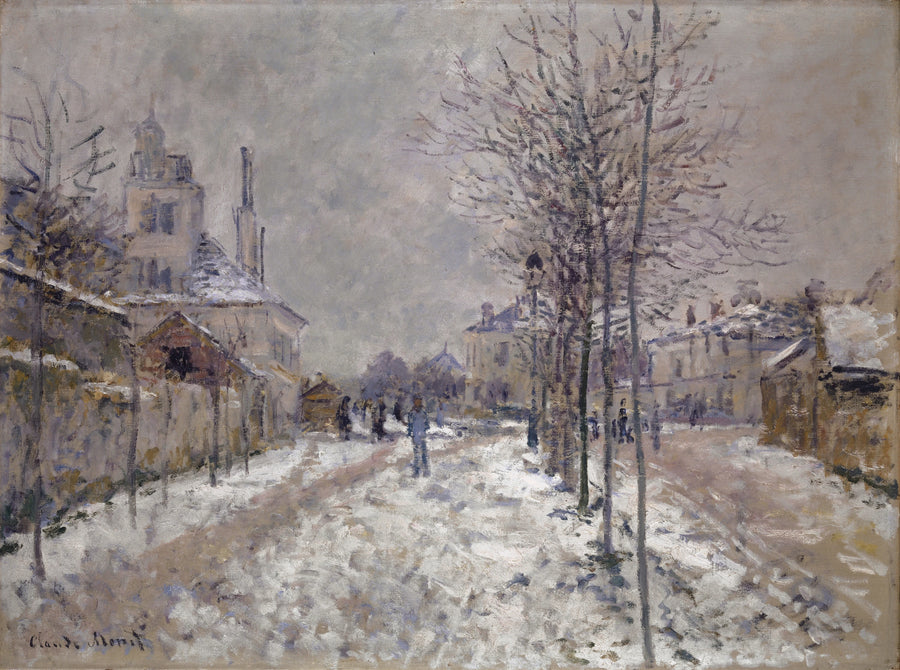 Le Boulevard de Pontoise à Argenteuil, lumi - Claude Monet