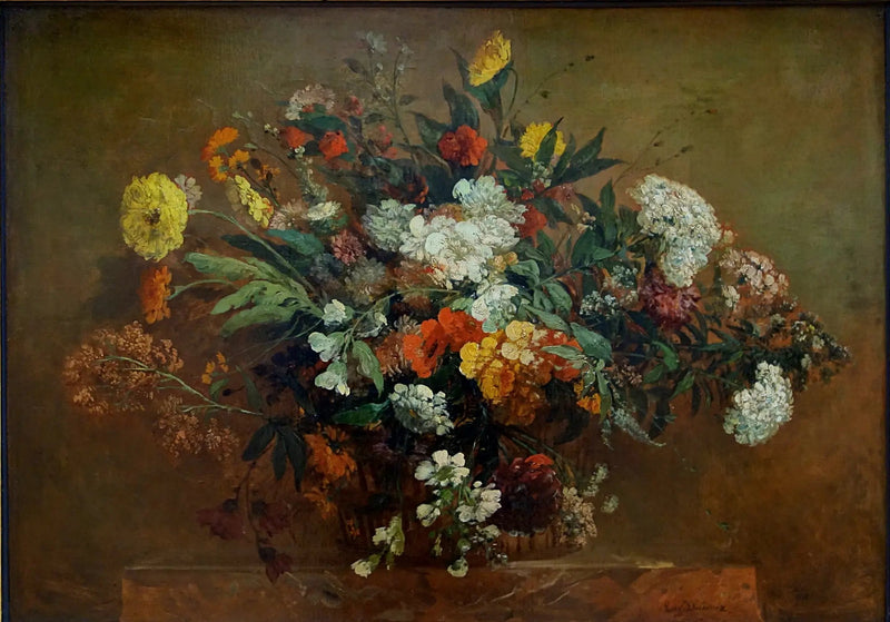 Niittykukkakimppu - Eugène Delacroix