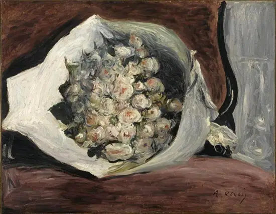Kukkaistutus loossissa - Pierre-Auguste Renoir