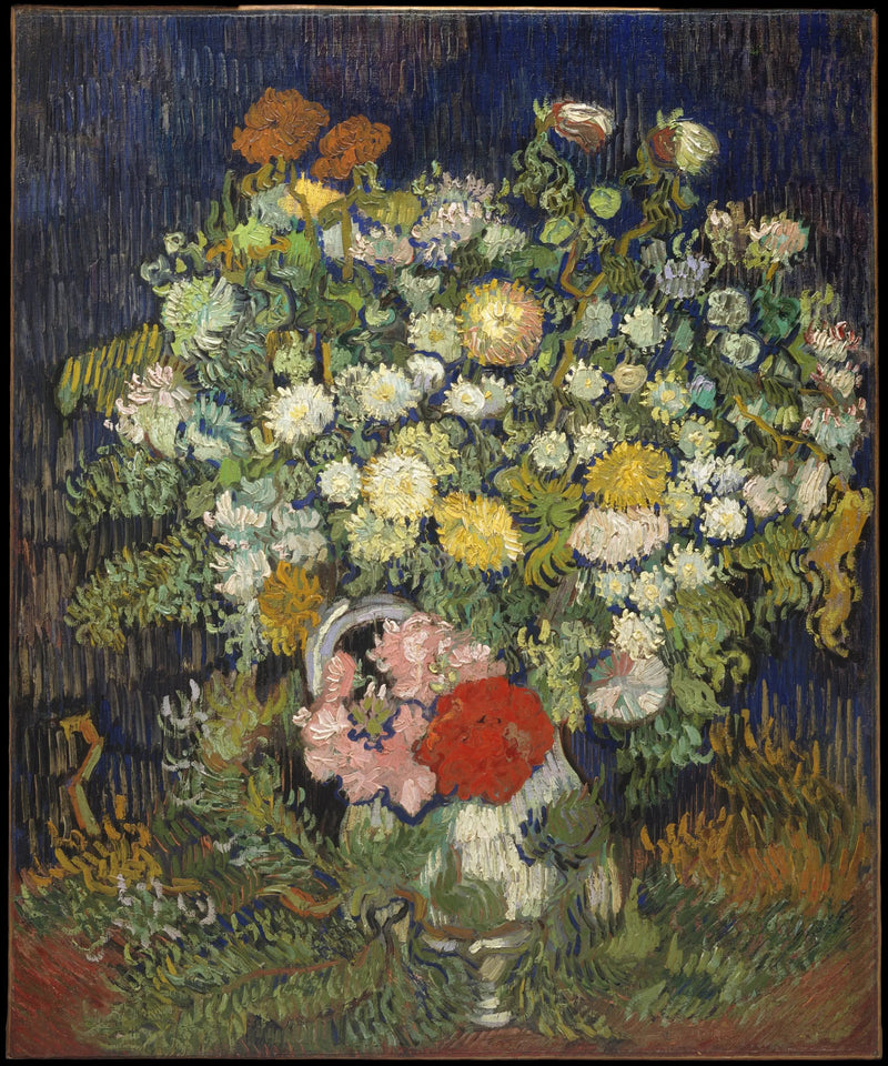 Kukkakimppu maljakossa - Vincent van Gogh