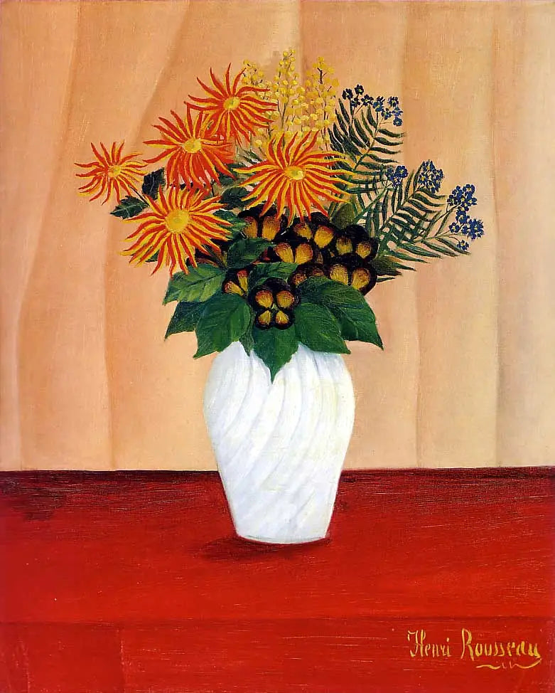 Kukkakimppu - Henri Rousseau
